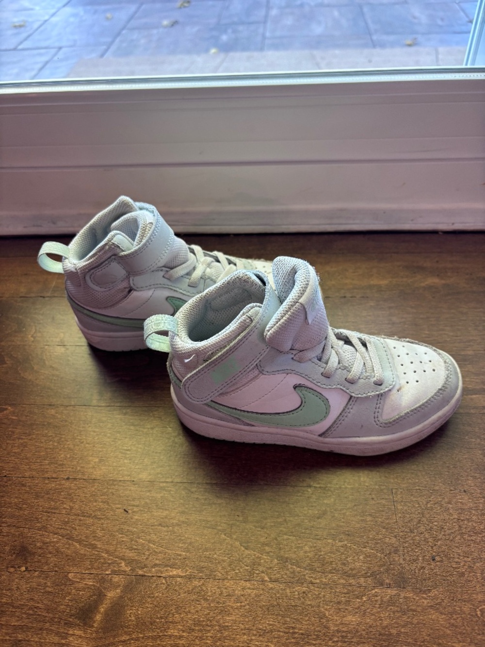 Nike high top sneakers girls size 11
